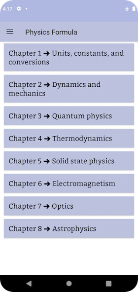 Play APK Physics Formulas  and enjoy Physics Formulas with UptoPlay com.anko.fizikbirim
