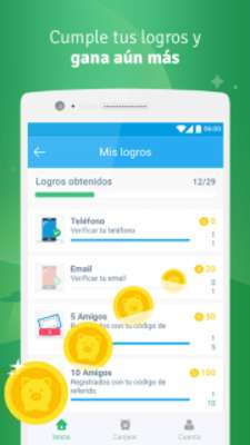 Play Pig.gi rewards - Lock screen 