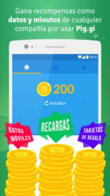 Play Pig.gi rewards - Lock screen 