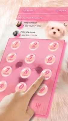 Play Pink Cute Puppy Theme 