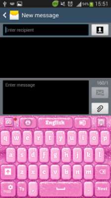Play Pink GliTTer Keyboard Go Play Pink GliTTer Keyboard Go