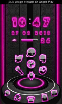 Play Pink G Next Launcher theme  Play Pink G Next Launcher theme