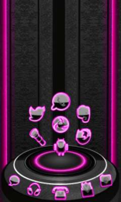 Play Pink G Next Launcher theme  Play Pink G Next Launcher theme