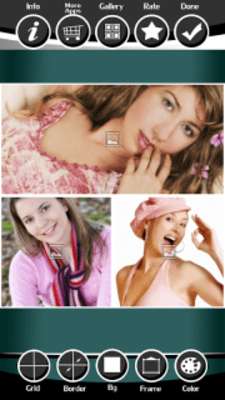 Play Pink Photo Collage Editor 