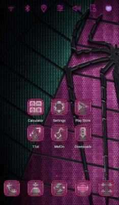 Play Pink Spider Launcher theme 