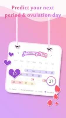 Play Pinky Bestie - Period & Ovulation Tracker 