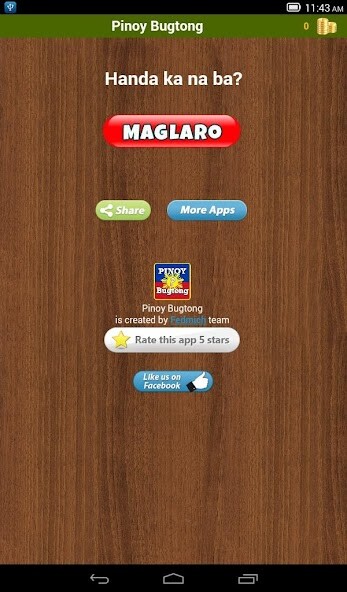 Play APK Pinoy Bugtong (Riddles)  and enjoy Pinoy Bugtong (Riddles) with UptoPlay com.fedmich.PinoyBugtong