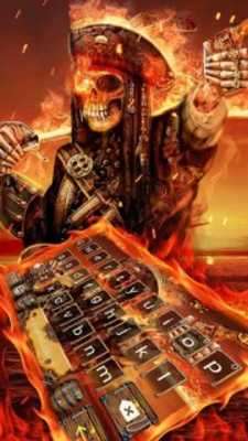 Play Pirate Skull keyboard theme 