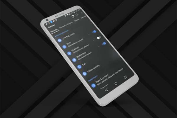 Play Pixel Dark Theme for LG G6 V20 V30 