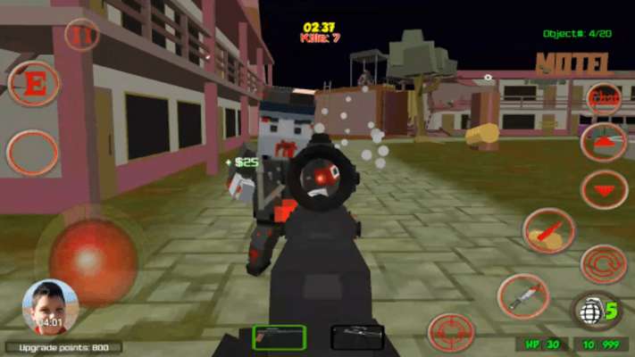 Play Pixel Gun Warfare 2 : Zombie Attack Offline 