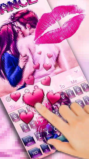 Play APK Pixel Romantic Valentine Day Theme  and enjoy Pixel Romantic Valentine Day Theme with UptoPlay keyboard.theme.k820007473