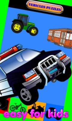 Play Plane, Bike, Car, Truck, Bus Puzzles 