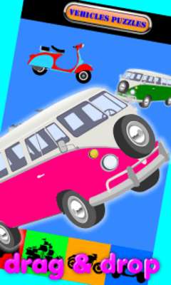 Play Plane, Bike, Car, Truck, Bus Puzzles 