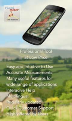 Play Planimeter GPS area calculator 