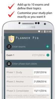 Play Planner Pig FREE Study Planner 