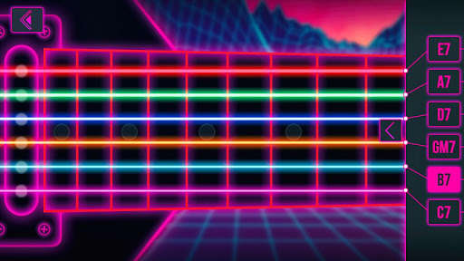 Play APK Play Neon Guitar Simulator  and enjoy Play Neon Guitar Simulator with UptoPlay com.bintago.neon.guitar
