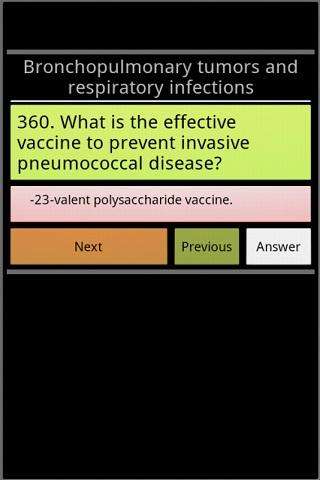 Play Pneumology exam questions 