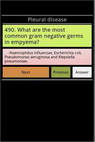 Play Pneumology exam questions 