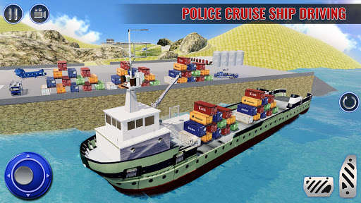 Play APK Police Cruise Ship Transport Car Truck Transporter  and enjoy Police Cruise Ship Transport Car Truck Transporter using 