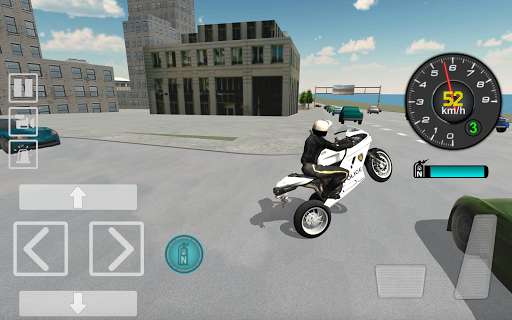 Play APK Police Motorbike Driving Simulator  and enjoy Police Motorbike Driving Simulator with UptoPlay com.pickle.police_motorbike_driving_simulator