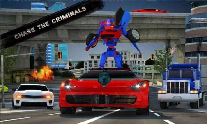 Play Police Robot Car Simulator 