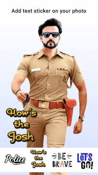 Play Police Suit Photo Editor 