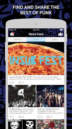Play APK Pop Punk Amino  and enjoy Pop Punk Amino with UptoPlay com.narvii.amino.x78