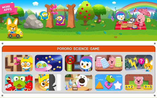 Play APK Pororo Science - Kids Game Package  and enjoy Pororo Science - Kids Game Package with UptoPlay com.kigle.project.pororocon_sciencegame