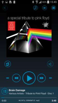 Play Poweramp Holo Style 