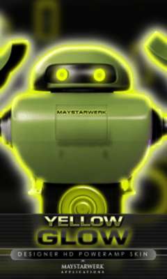 Play poweramp skin glow yellow Play poweramp skin glow yellow