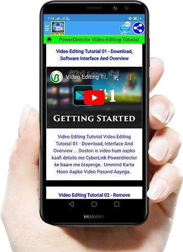 Play APK Power Director Video Editing Tutorials in Hindi  and enjoy Power Director Video Editing Tutorials in Hindi using ApkOnl