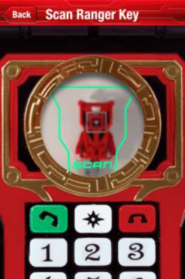 Play POWER RANGERS KEY SCANNER 