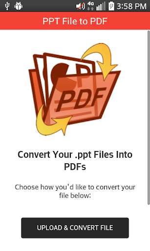 Play APK PPT File to PDF  and enjoy PPT File to PDF with UptoPlay org.topdf.pptfiletopdf