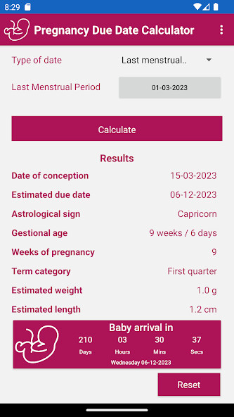Play Pregnancy Due Date Calculator 