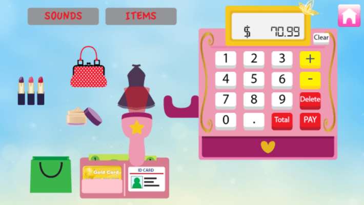 Play Princess Cash Register Free 