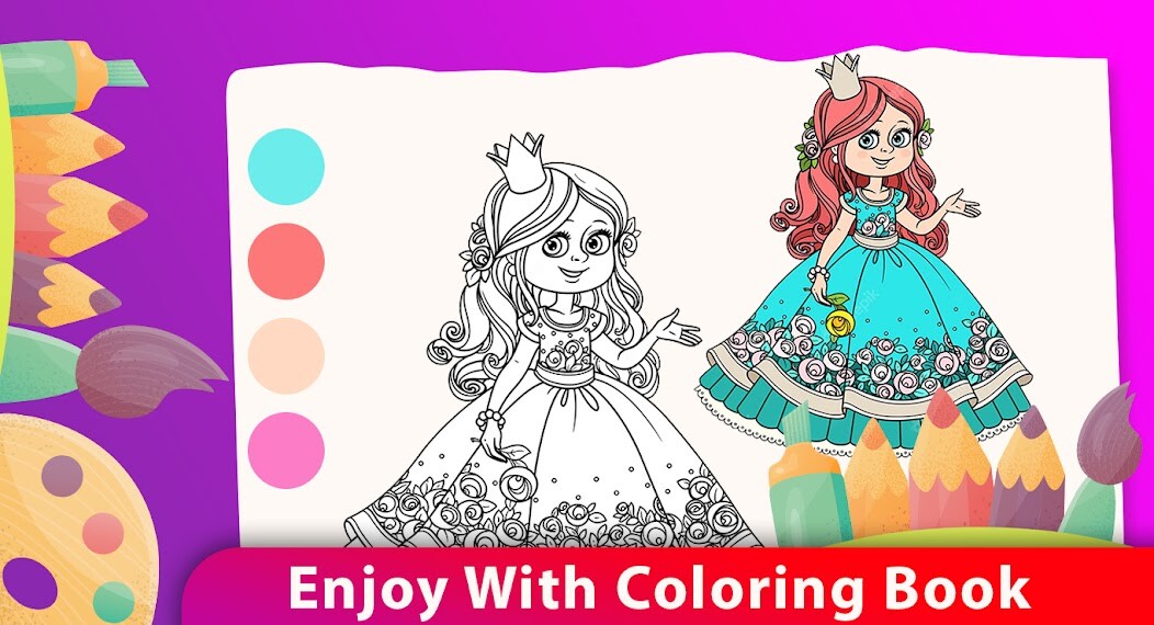 Play Princess Coloring Book 