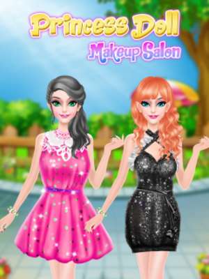 Play Princess Doll Makeup Salon 