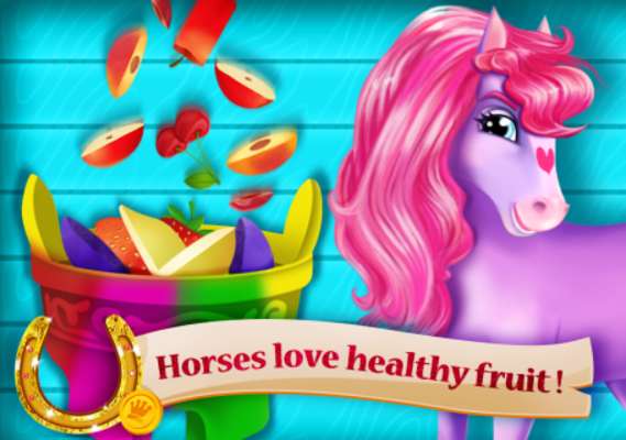 Play Princess Horse Caring: Royal Pony Adventures Farm 