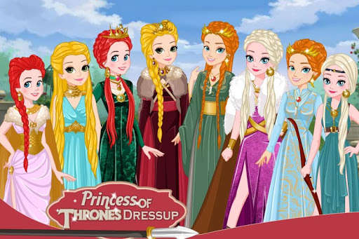 Play APK Princess of Thrones Dress up  and enjoy Princess of Thrones Dress up with UptoPlay sub1.colordesigngames.princessofthronesdressup
