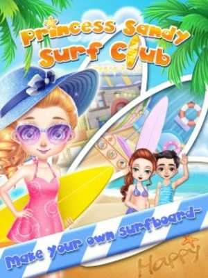 Play Princess Sandy: Surf Salon 