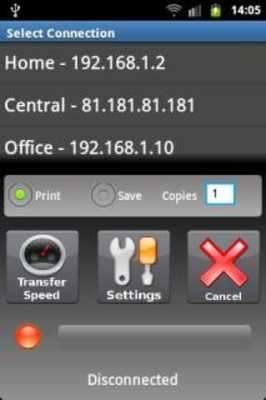 Play Print from Android 