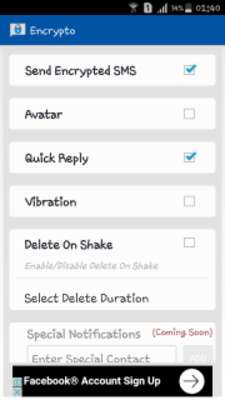 Play Private SMS - Encrypto 