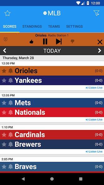 Play APK Pro Baseball Radio  and enjoy Pro Baseball Radio with UptoPlay com.toddbrady.proBaseballRadio