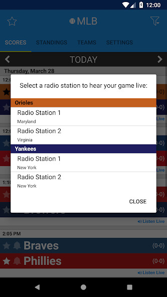Play APK Pro Baseball Radio  and enjoy Pro Baseball Radio with UptoPlay com.toddbrady.proBaseballRadio