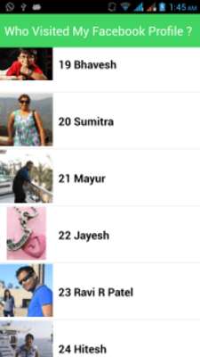 Play profile visitors for fbook 