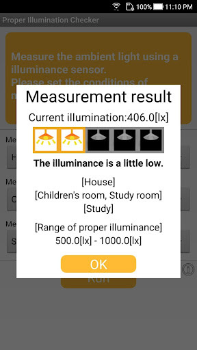 Play APK Proper illumination Checker  and enjoy Proper illumination Checker with UptoPlay jp.co.tbn.android.IllumCheck