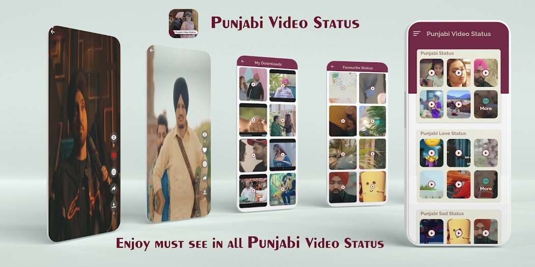 Play APK Punjabi Video Status  and enjoy Punjabi Video Status with UptoPlay com.MadeinIndia.PunjabiVideoStatus