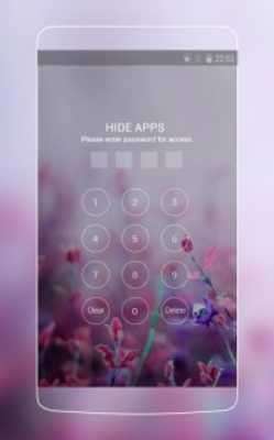 Play Purple Flower Launcher : Beautiful Nature hd Theme 