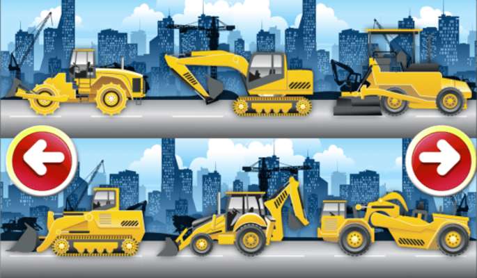 Play Puzzles trucks cars 