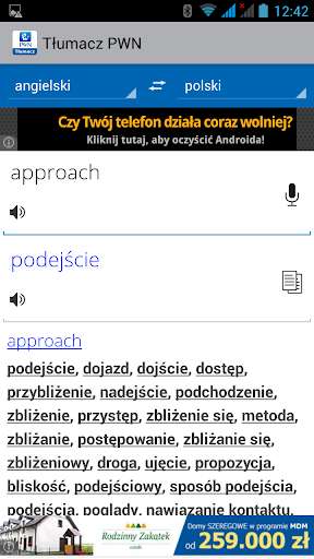 Play APK PWN Translator  and enjoy PWN Translator with UptoPlay pl.poleng.translatica